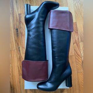 CO Bicolor High Heel Boots